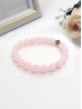 Rose Quartz Blessing Bead Bracelets with Gift Box. 